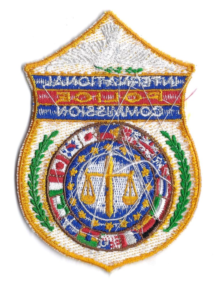 International Police Commission IPC PHILCOM Territorial Command INTERPOL Patch