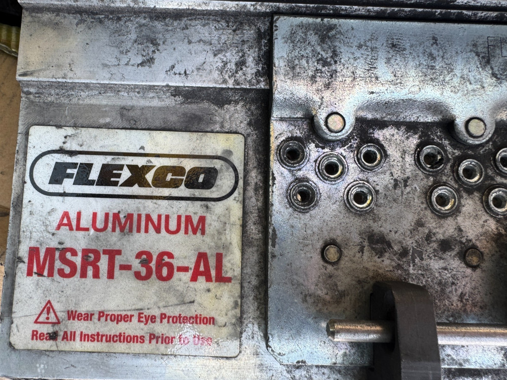 Flexco Rivet Hinged Applicator Tool MSRT-36-AL Conveyor Repair