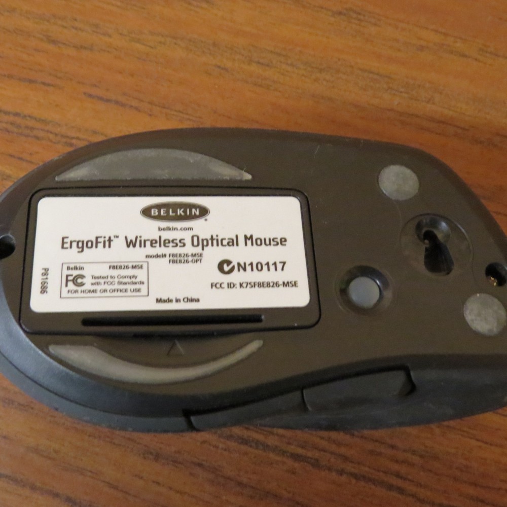 + Belkin (F8E826-MSE) Wireless Optical Computer Mouse no receiver