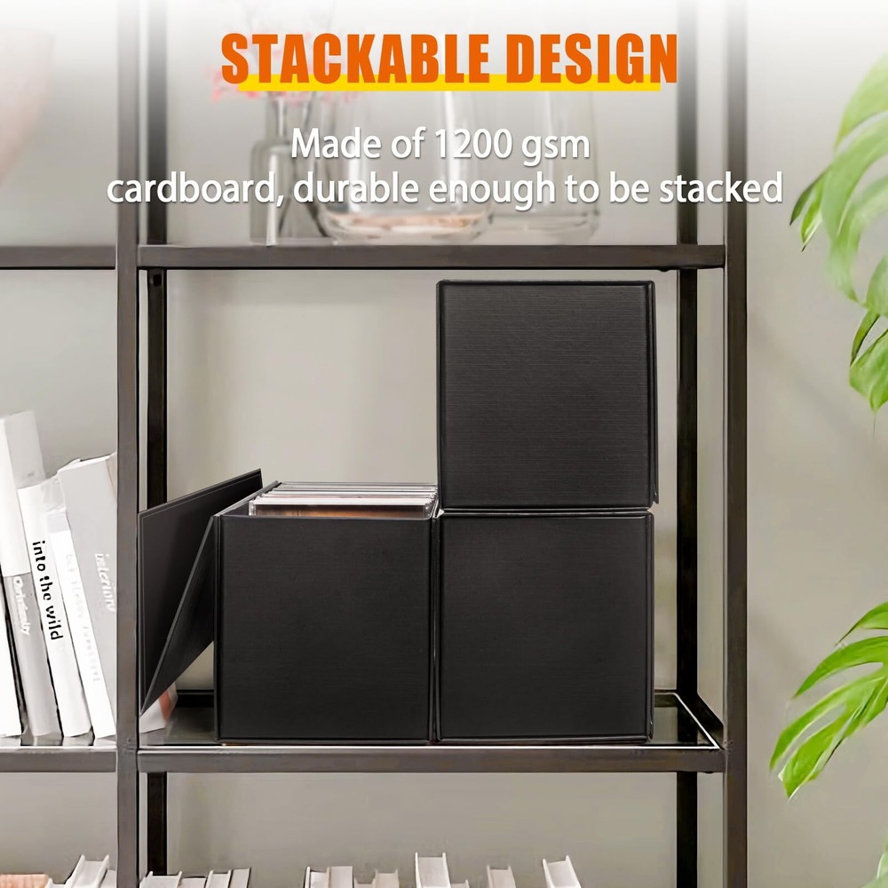 DVD/ CD Storage Box Organizer Cases Media Display Space Store Organizers
