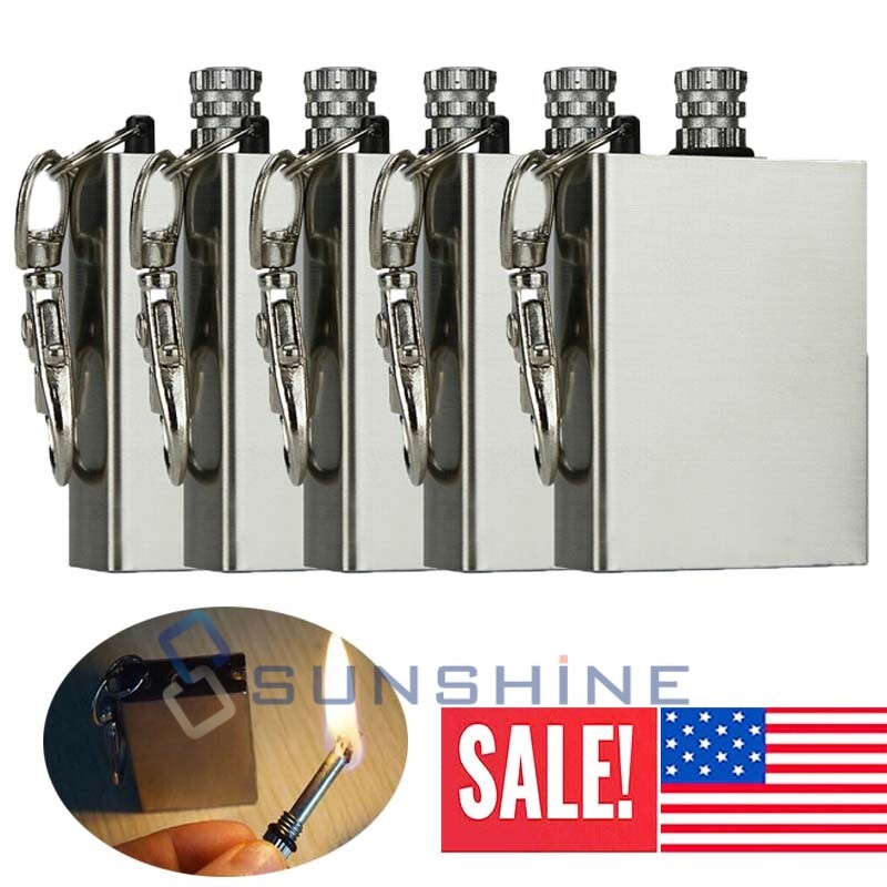 5x Waterproof Permanent Match Lighter, Endless Match, Survival Camp Fire Starter