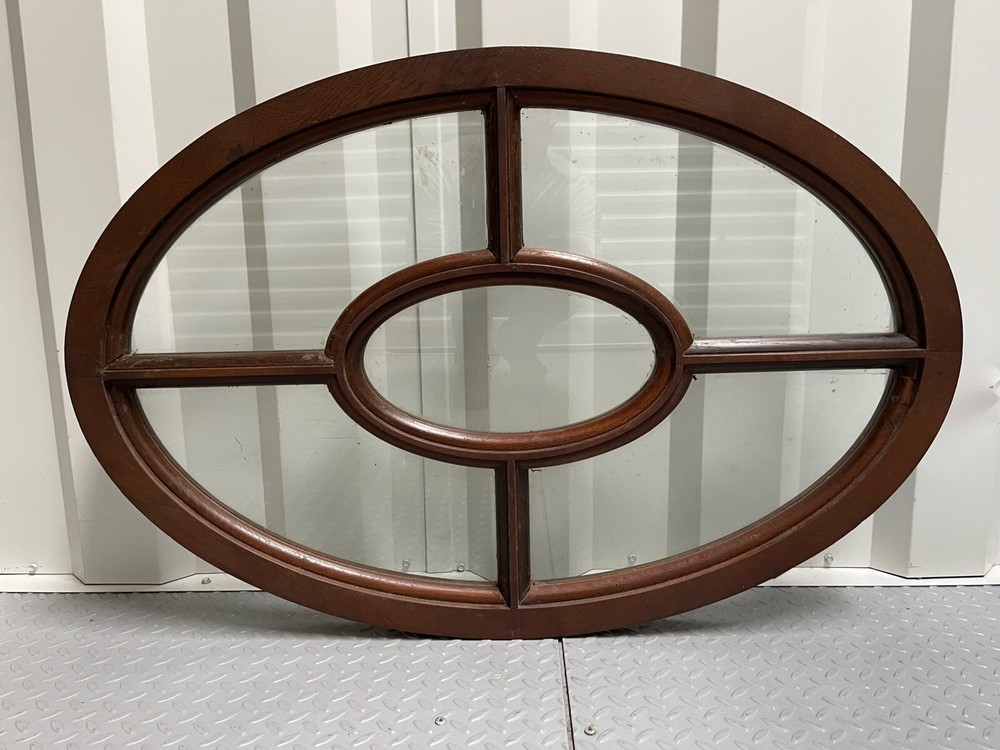Mahogany 2’x3’ Oval Window