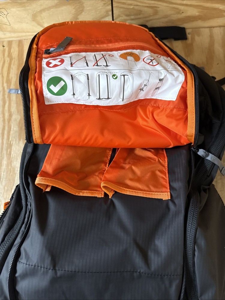 BCA Float E2-25 E2 Airbag System Backpack - Black/Orange S/M Torso