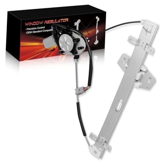 Front Left Driver Side Power Window Regulator with Motor for:-Honda Element