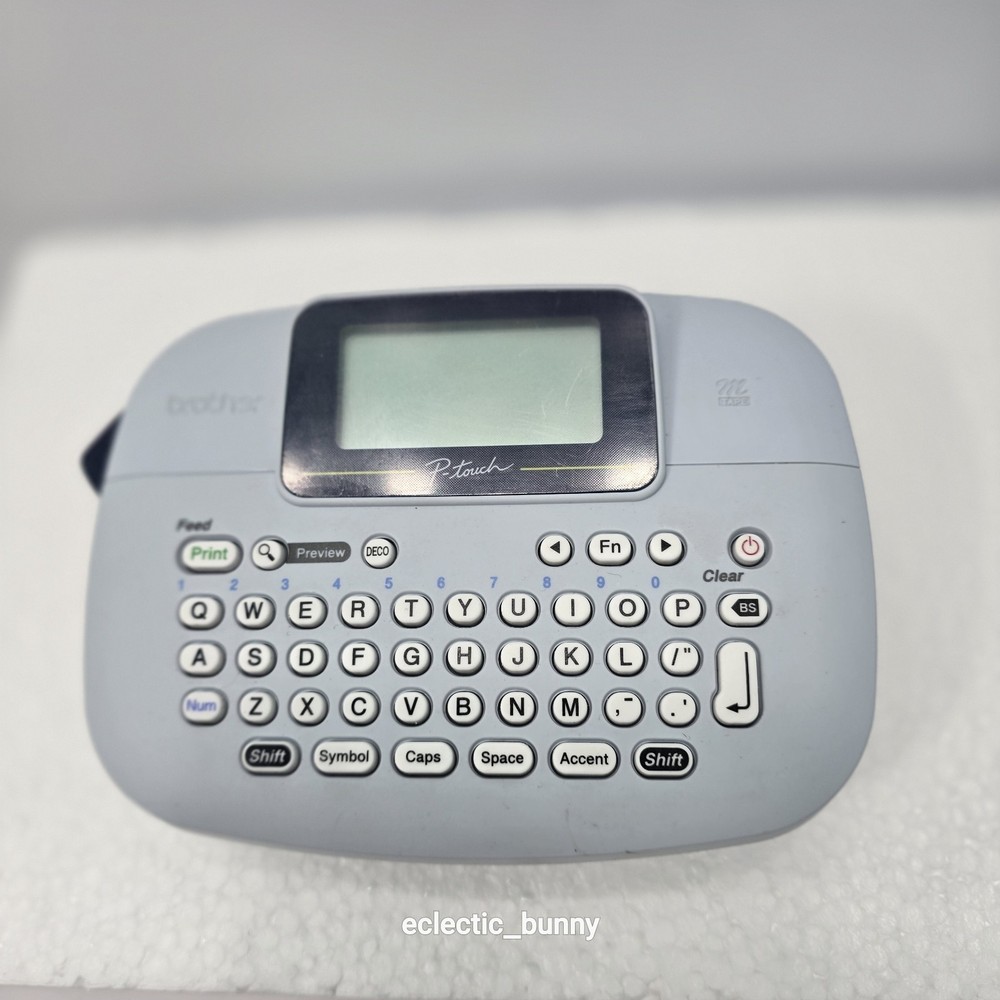 Brother PTM95 Label Maker Tested - Works - Video Proof