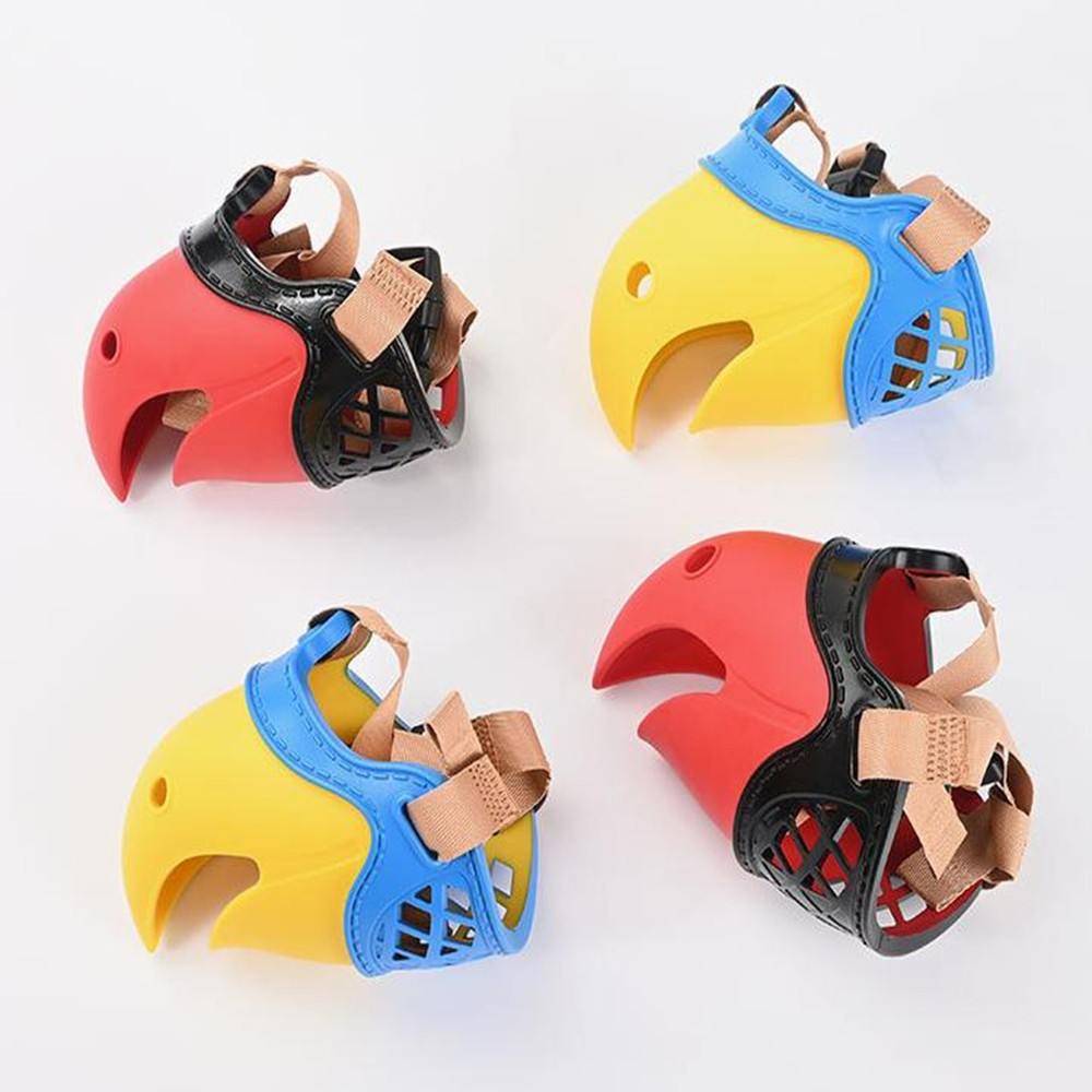 Dog Muzzle, Bird-Snout Design for Chewing, Biting & Foraging Scenarios Muzzle