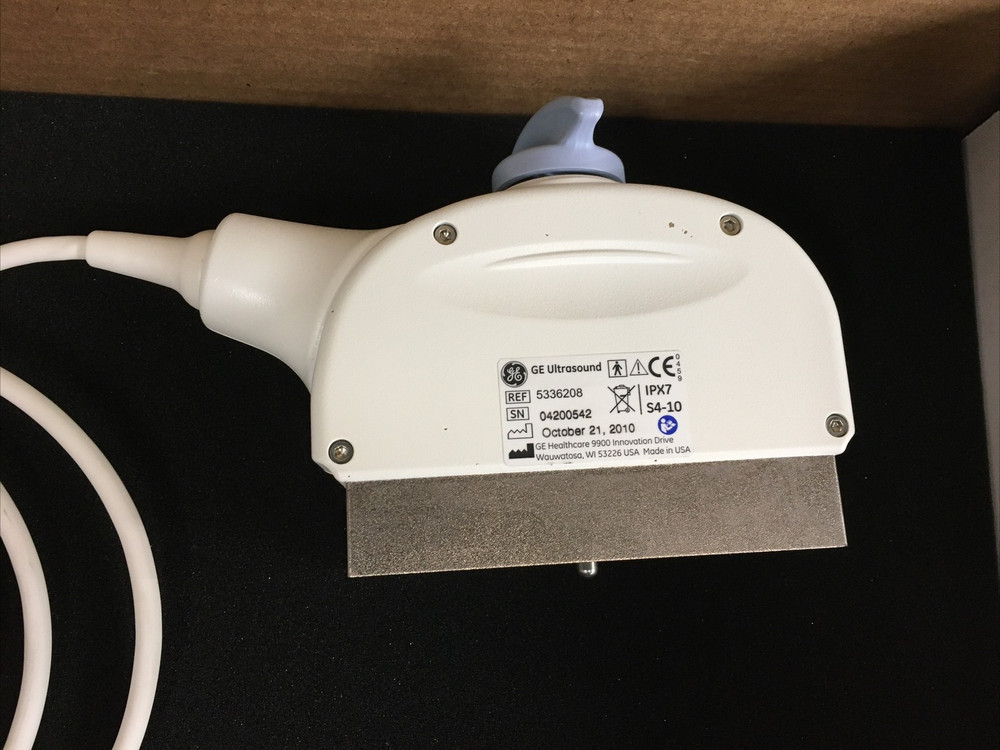 GE Ultrasound S4-10 Transducer Probe 5336208 Sector Array Logiq E9 E8 E6