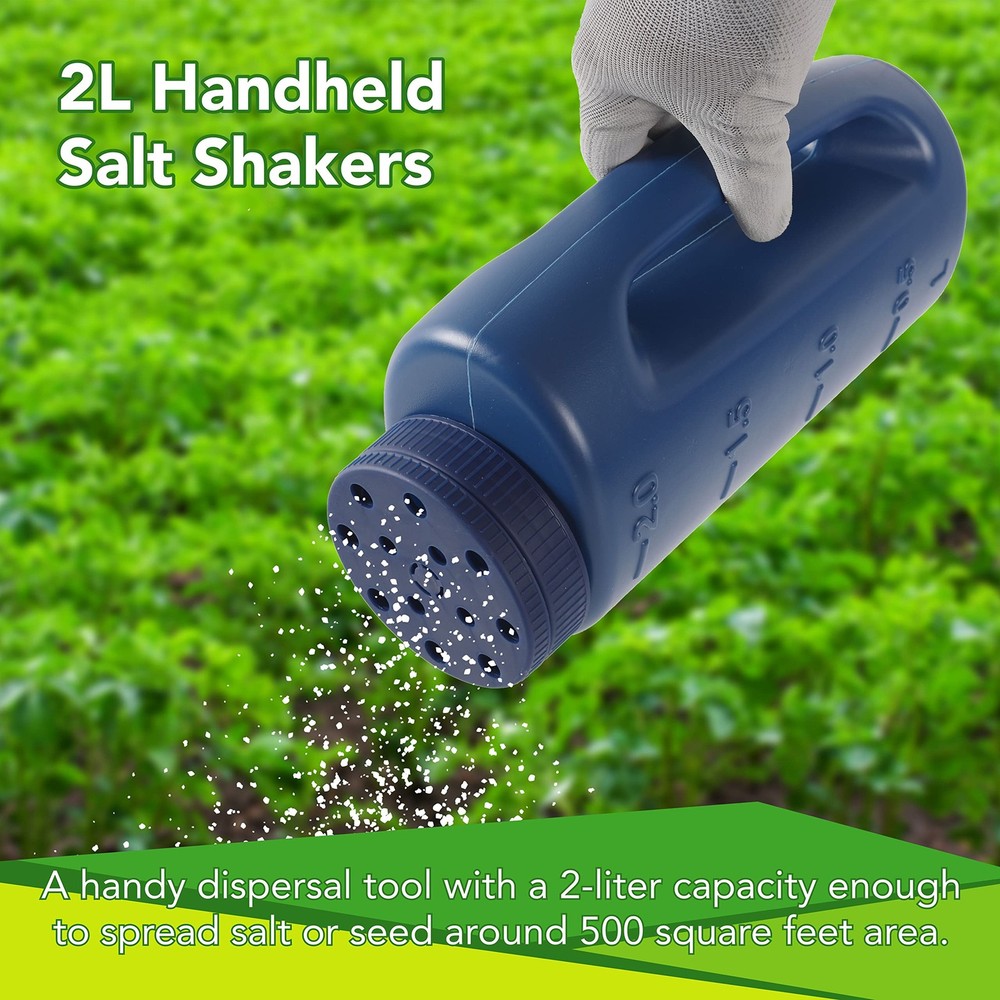 (2-Set) Multipurpose 2L Handheld Spreaders (Blue and Green) - Green/Blue