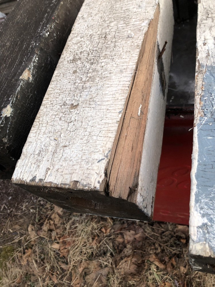 Antique Fir Columns Posts