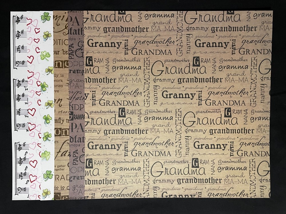 ASSORTED "IT TAKES TWO" 12X12 SS PAPERS