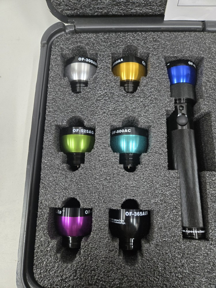 Spectroline OFK 8000A Optimax Multi-Lite LED Forensic Light Source Kit