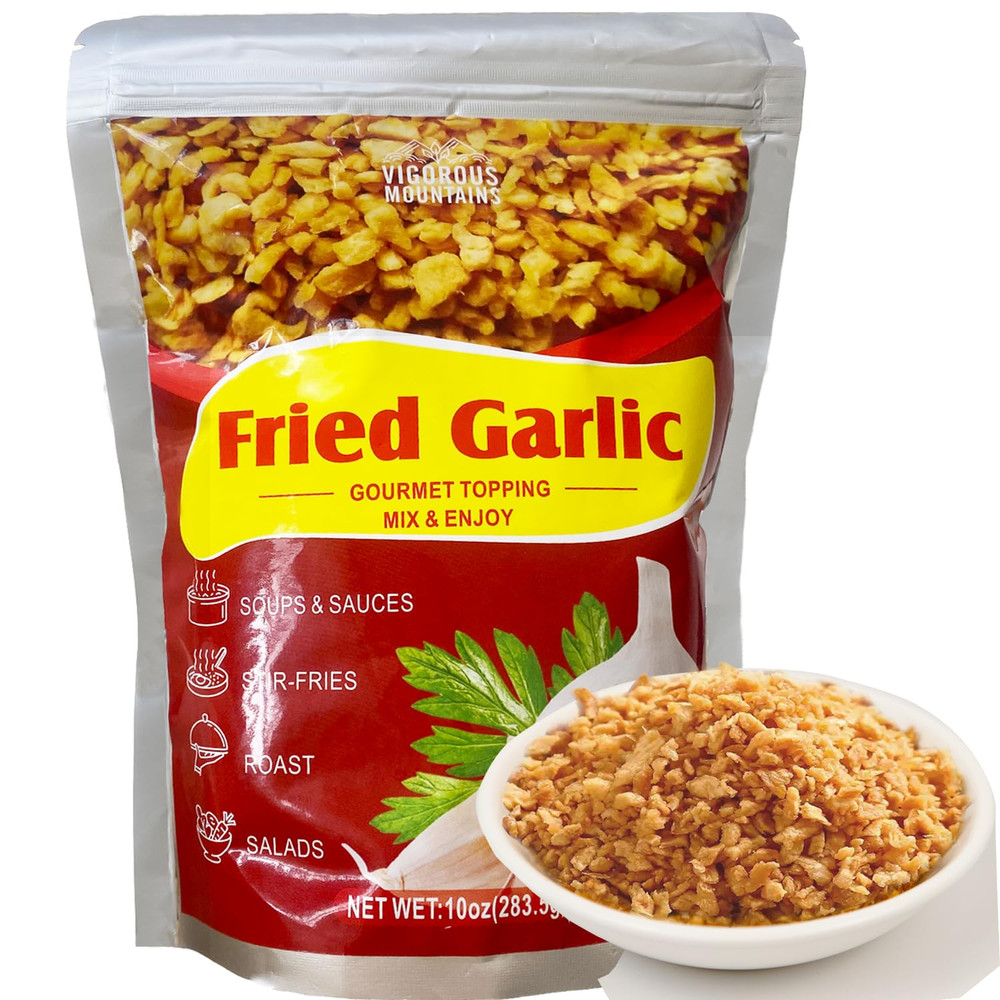VIGOROUS MOUNTAINS Crispy Fried Garlic 10 Oz