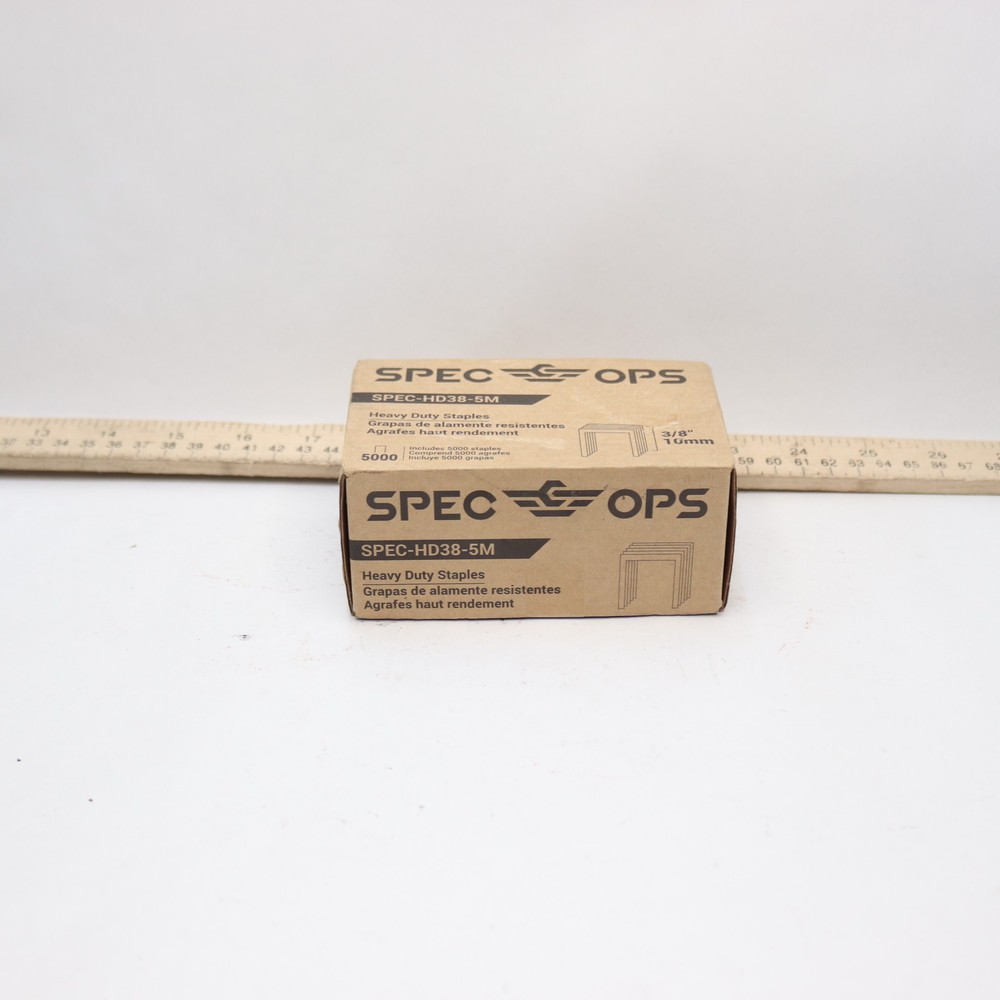 (5000-Pk) Spec Ops Tools Heavy Duty Staples 3/8 SPEC-HD38-5M