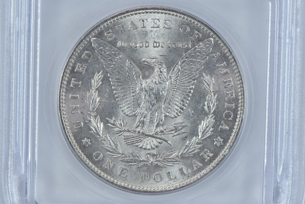 1898 Morgan Silver Dollar MS63 ICG