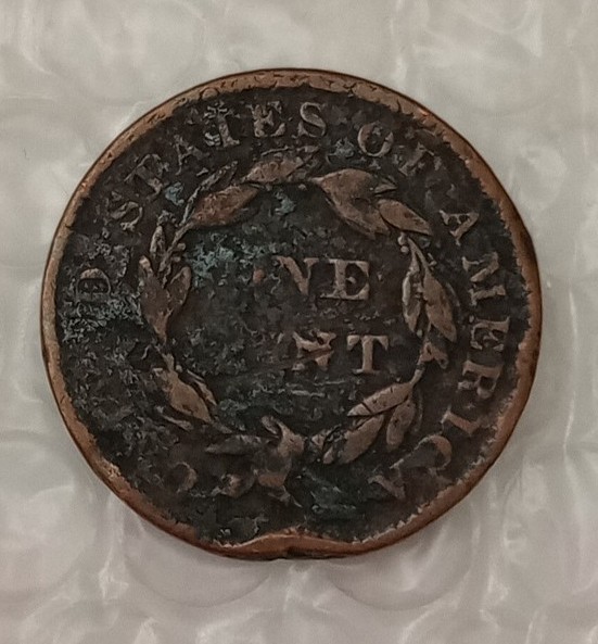USA Coronet Head Cent 1834~* G ~ Large Cent