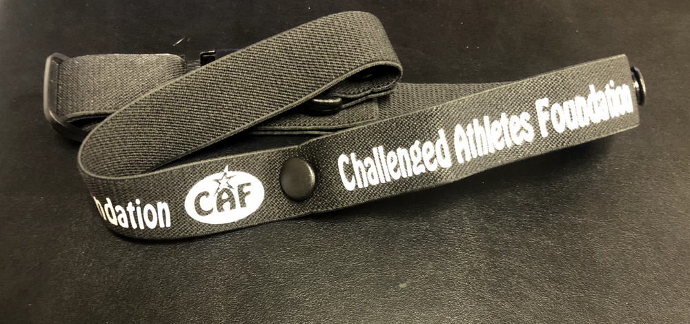 CAF Challenged Athletes foundation Running Triathlon Marathon Adjustable Belt