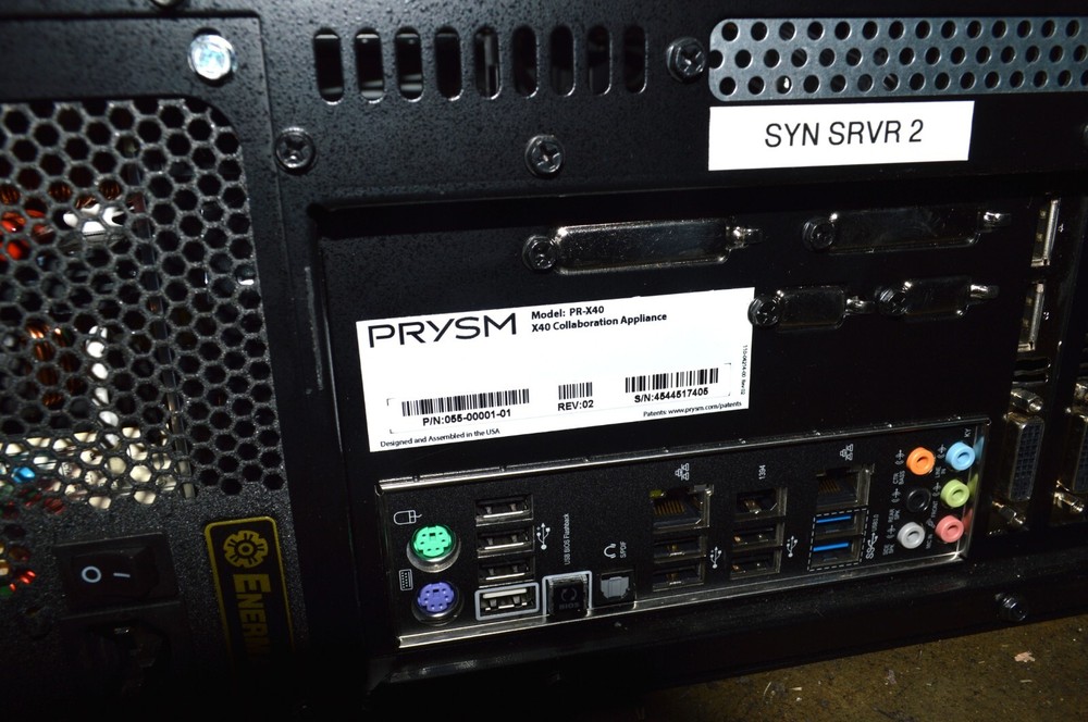 Prysm X80 Video Synthethis Server