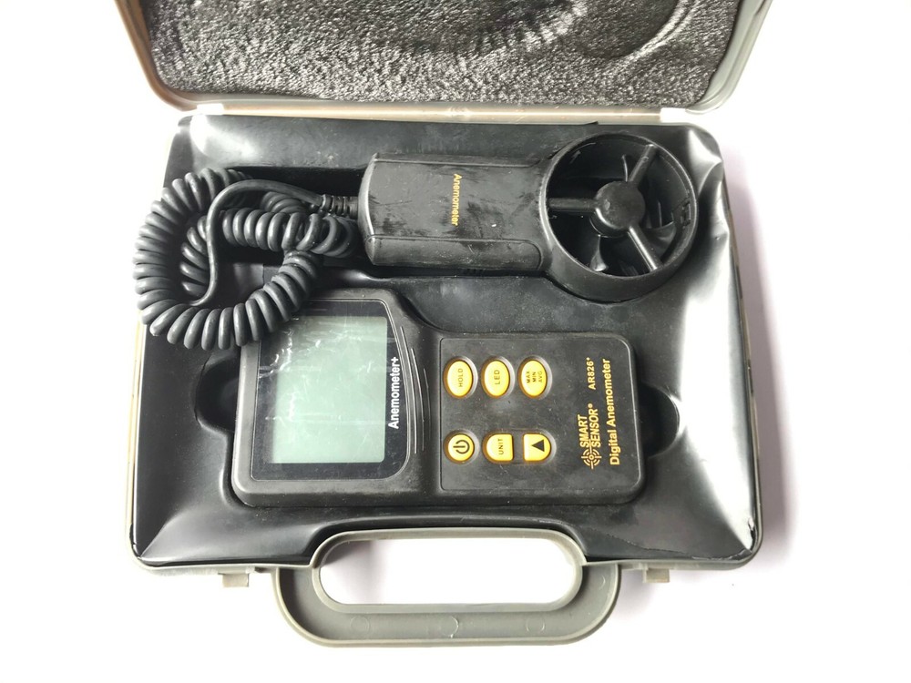 Smart Sensor Intell Instruments Plus AR826+ Digital Anemometer