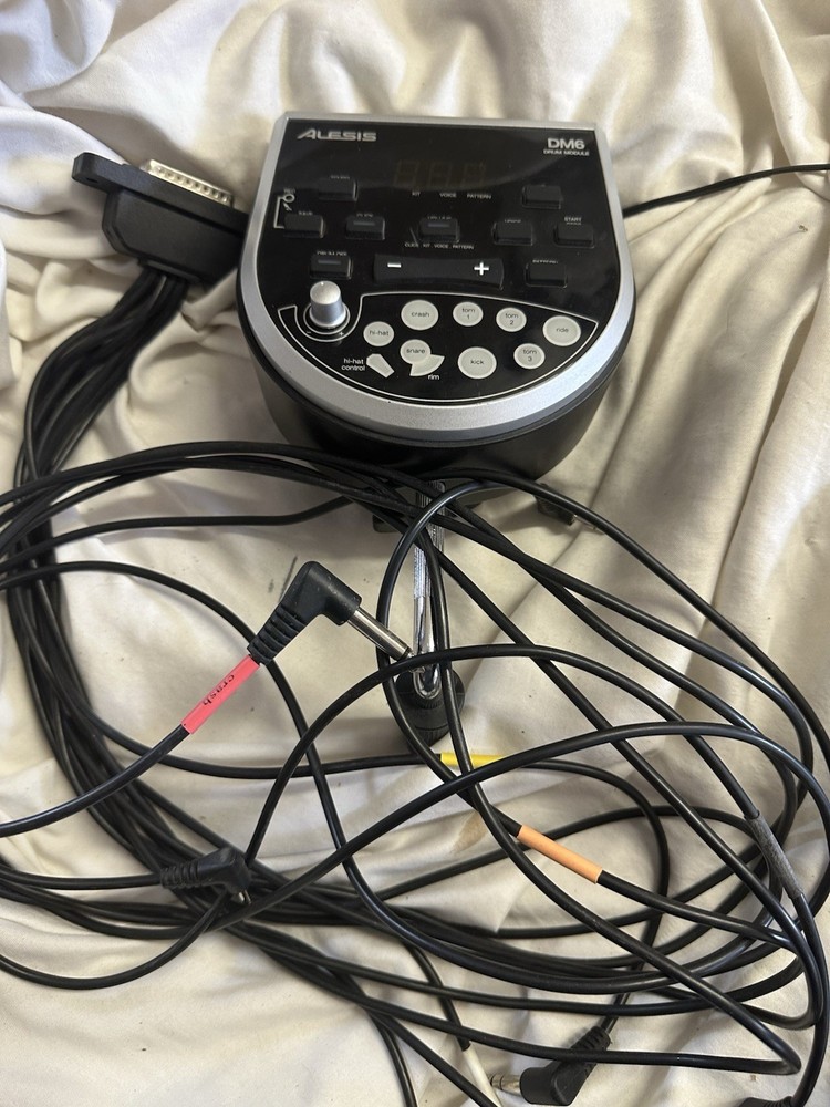 Alesis DM6 Drum Brain Control Module W/ Wires
