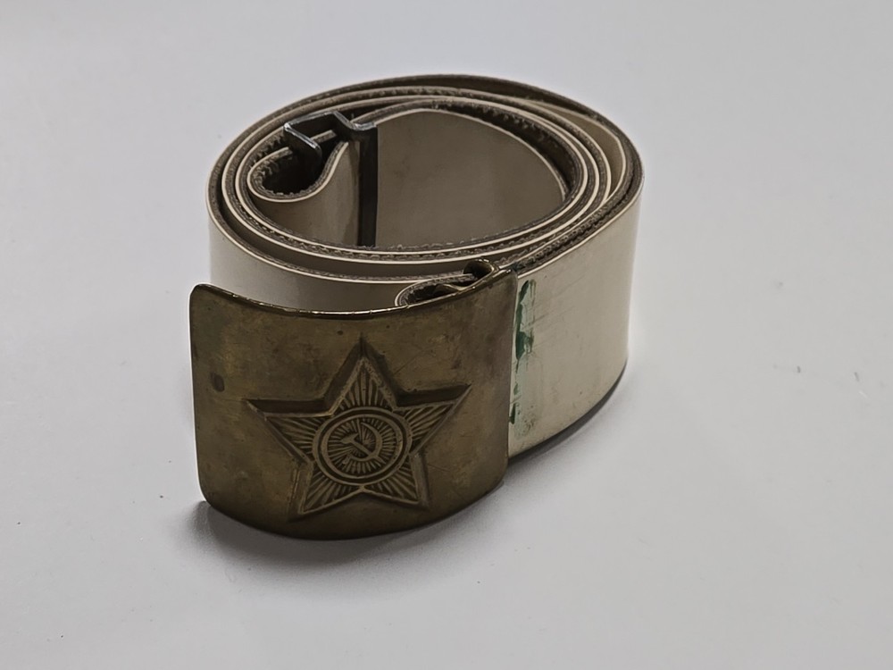 USSR Soviet Era Belt & Buckle