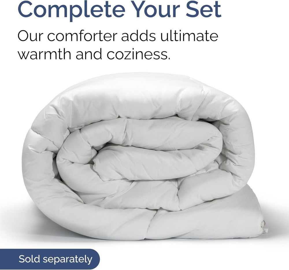 Extra Deep Pocket Queen Sheets - 4 Piece Breathable & Cooling Bed Sheets - Hotel