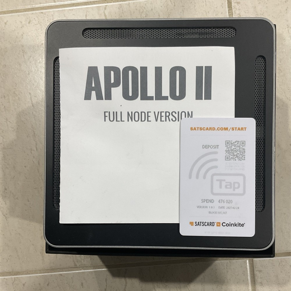 FutureBit Apollo II Full Node Version ASIC Mining Hardware 1 Terra Byte