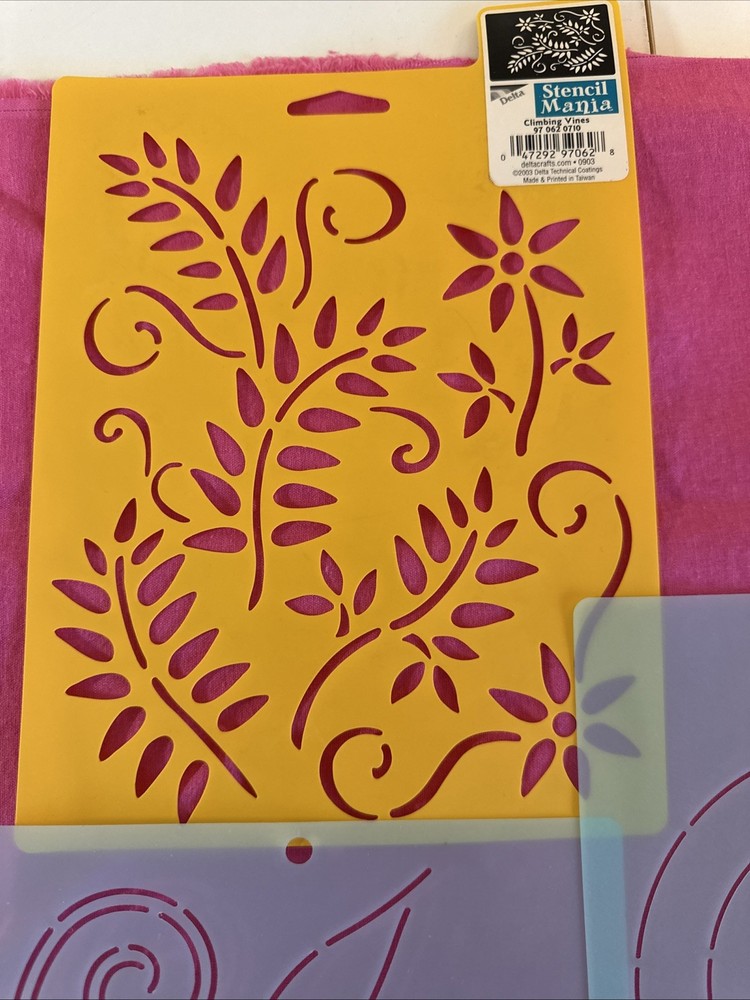 Lot - Quilting Stencils - 8 - Various Patterns, See Photos