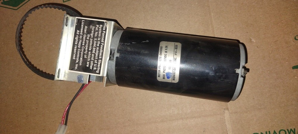 atari rush 2049 arcade steering motor with belt #500