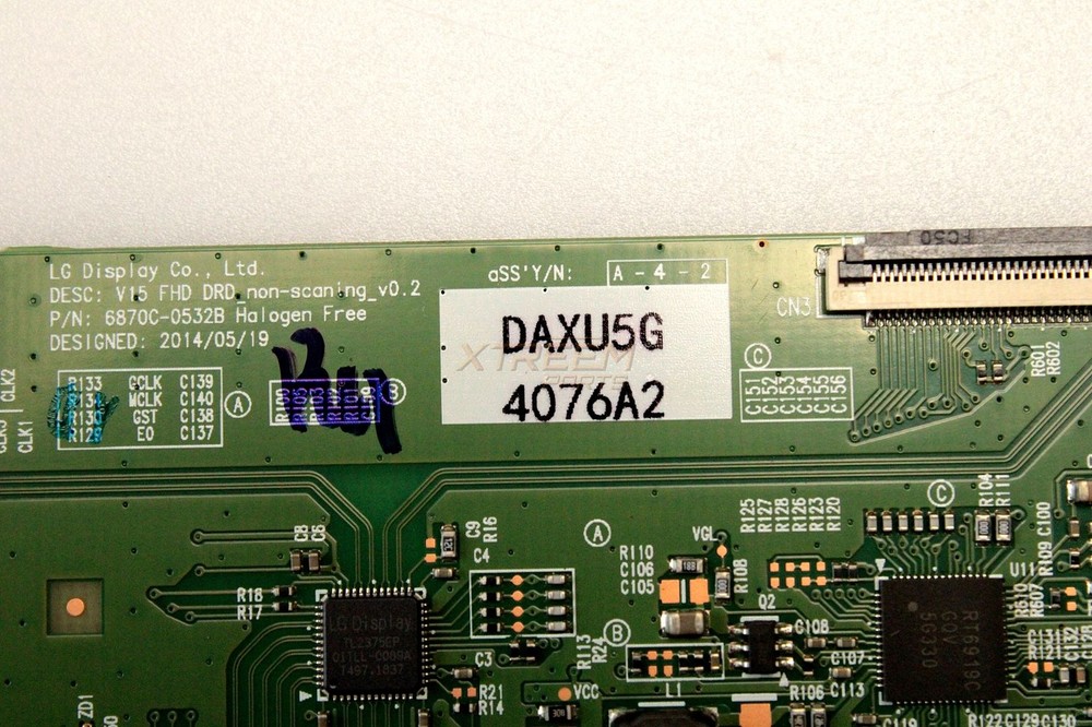 LG 55SL5B-B Control Board 6871L-4076A