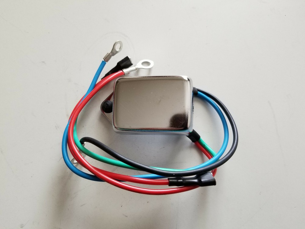 DELCO EXTERNAL REGULATOR WITH VOLTAGE ADJUSTMENT 12V D7018