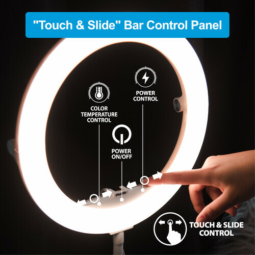 Phottix PH81470 Nuada Ring 10 LED Light Go Kit