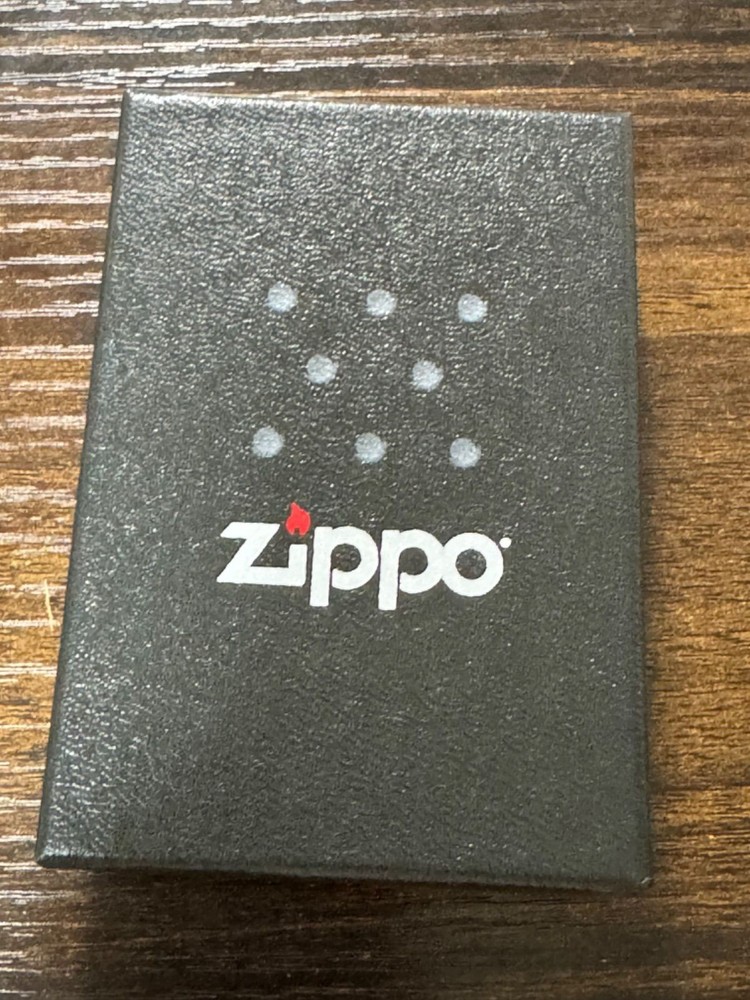 Zippo Black Bass Best Selection Etching Silver Double Sided Processing Lighter