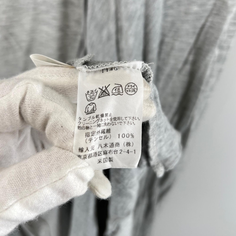 three dots cardigan gray polyester Women