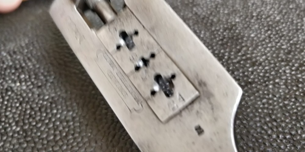 Antique S.W CARD Die Stock No. 00A ~ Threading tool Blacksmith use