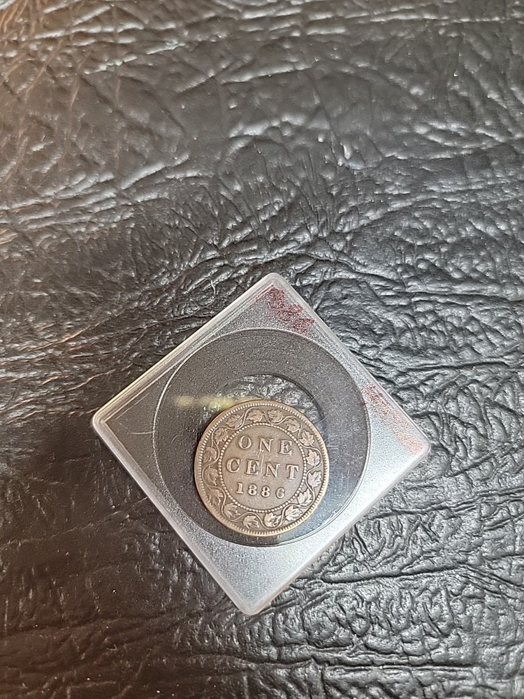 1886 - Large Cent Canada, Queen Victoria