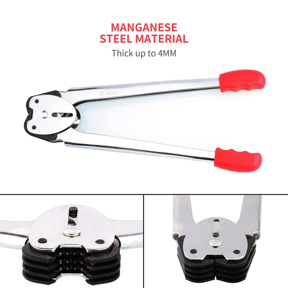 Packaging Strapping Banding Tensioning Tool - Sealer Tool Heavy Duty PP Plastic