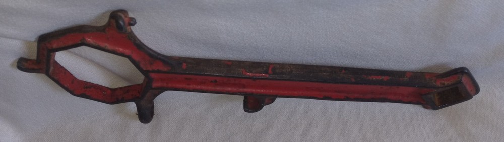 Vintage cast iron fire hydrant spanner wrench