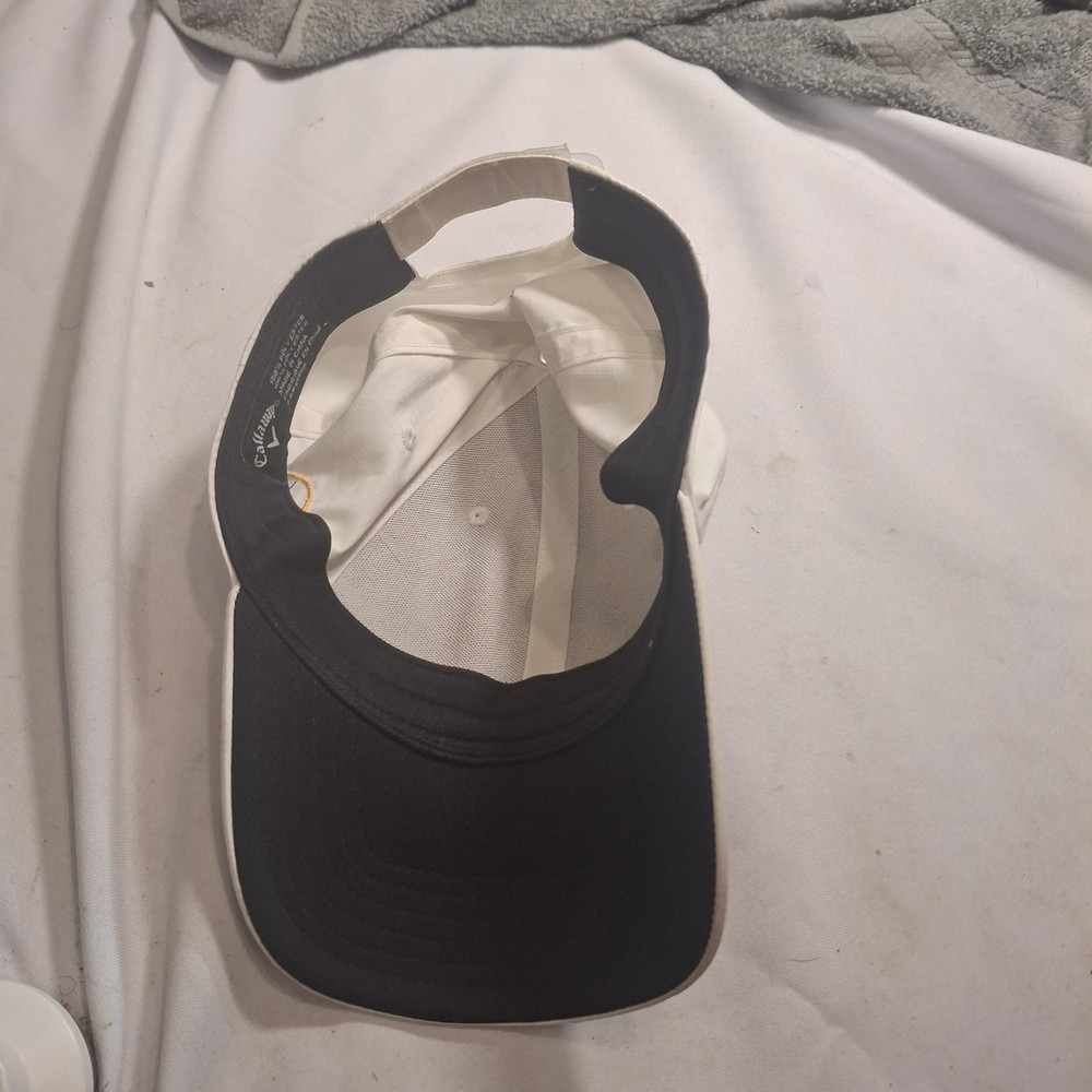 White Callaway Perfomance Pro White Adjustable Golf Hat