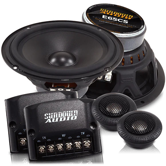 Sundown Audio E-6.5CS 6.5" 100W Component Speakers