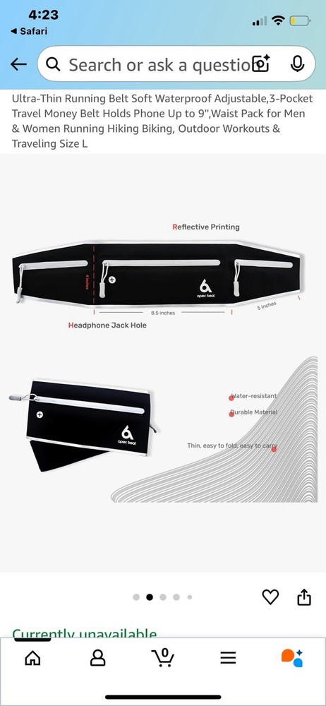 Running Belt
