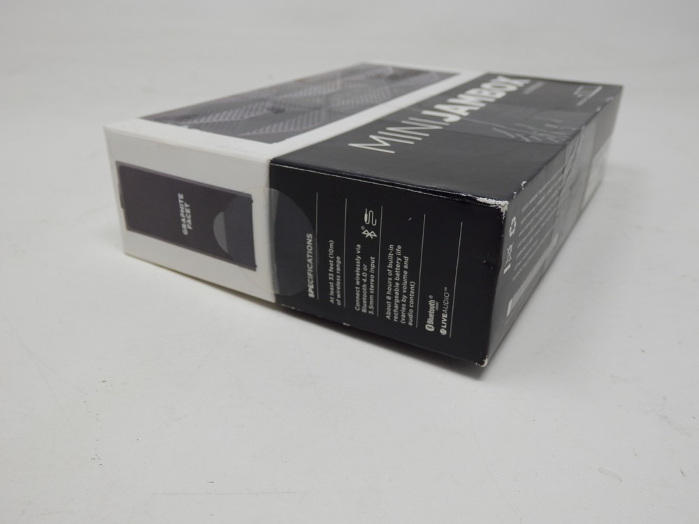 NEW SEALED Jawbone Mini Jambox Portable Speaker System - Graphite