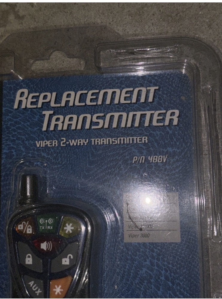 Viper Replacement Transmitter P/n 488v New