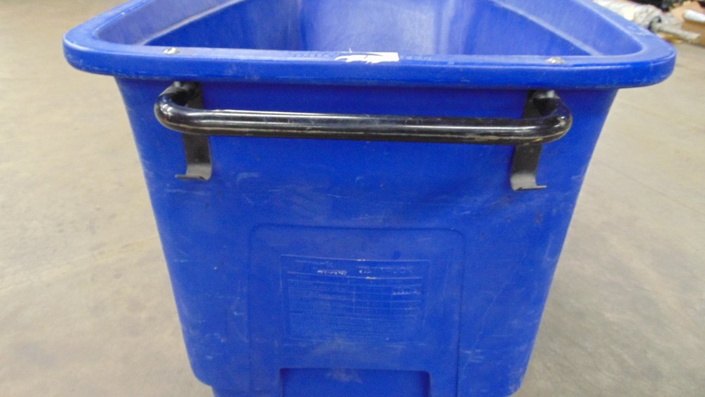 Rolling Bulk Container - 73" x 32" x 44" - Dump Cart, Trash Bin, Utility Truck