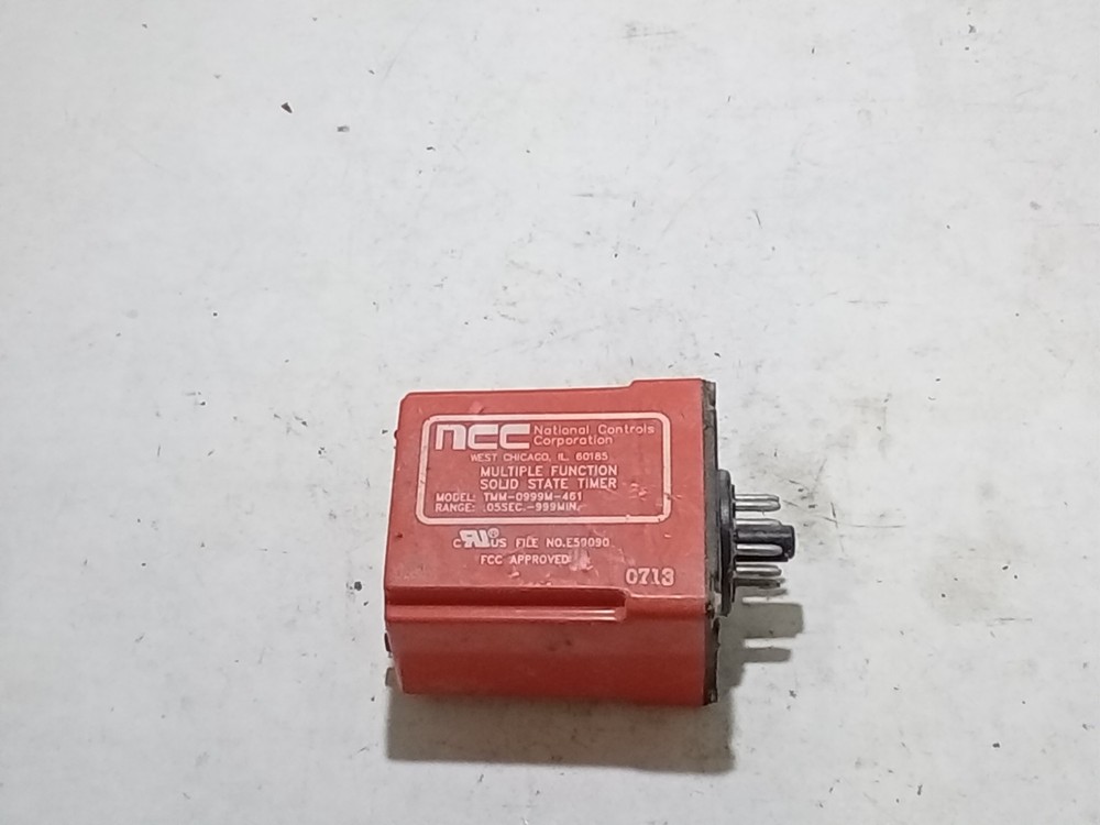 NCC TMM-0999M-461 Multiple Function Solid State Timer. (I2B1)