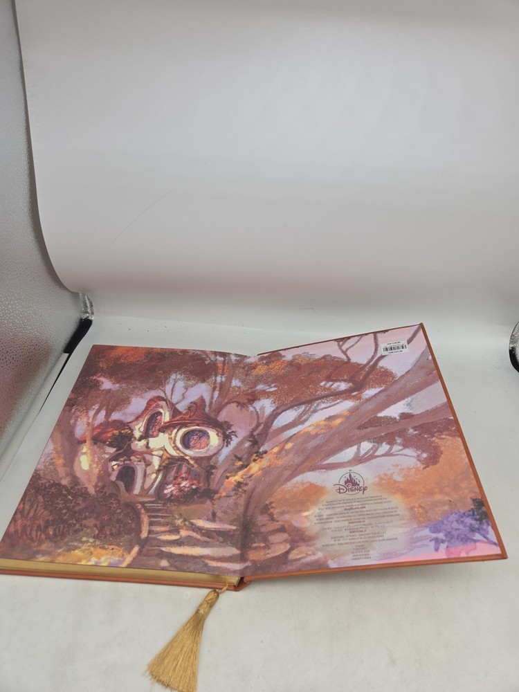 Disney Store Enchanted A4 Journal Hard Back Large Lined Note Book Gold Foiled