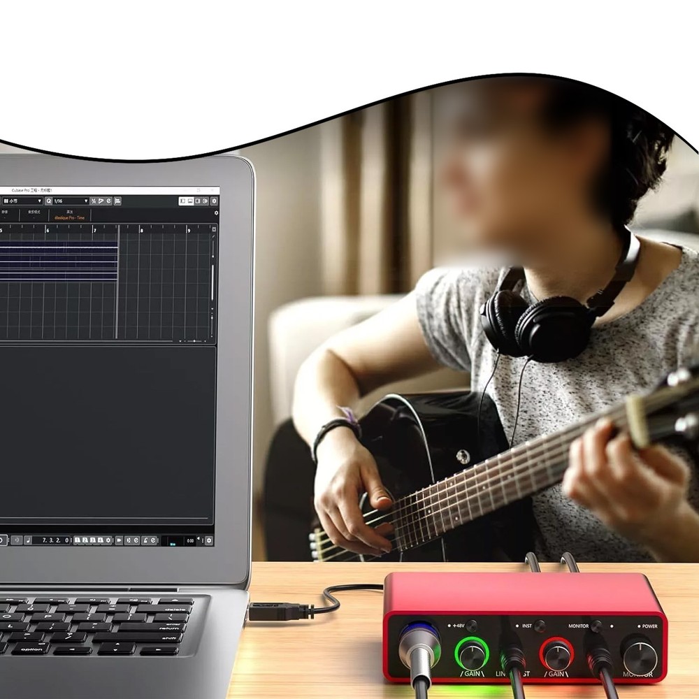 Gen USB Audio Interface with USB-C&Phantom Power (3rd Generation)