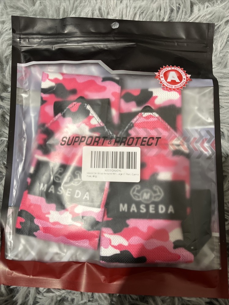 Women's LARGE Weight Lifting Wrist Wraps Power Training Workout Support Strap