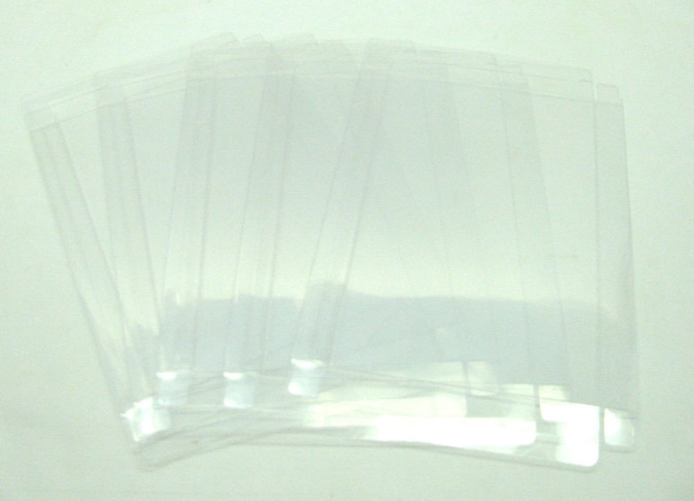 5X NINTENDO GAMECUBE CIB GAMES - CLEAR PLASTIC PROTECTIVE BOX PROTECTORS CASE