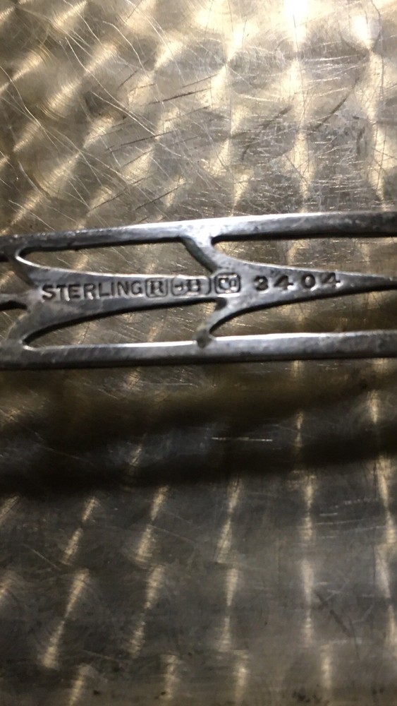 antique sterling silver cigarette case