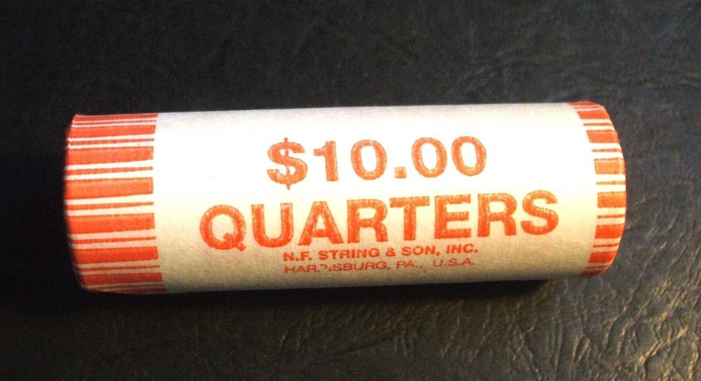 1989-P Uncirculated Washington Quarter Roll 💥💥💥💥💥💥💥💥💥💥💥💥💥💥💥💥